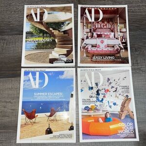 architectural Digest Magazine - 2017~ 4 Issues